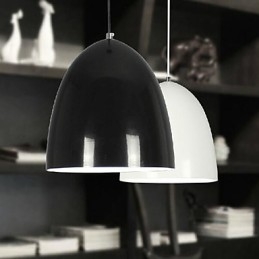 Nowoczesna współczesna lampa wisząca z metalu