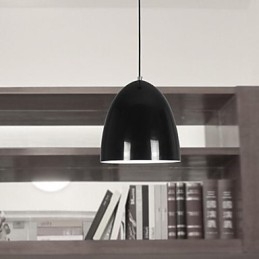 Nowoczesna współczesna lampa wisząca z metalu