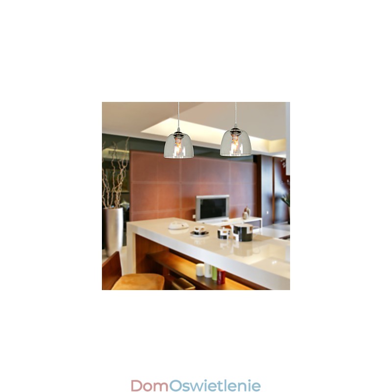 Nowoczesna lampa wisząca o prostym wzornictwie