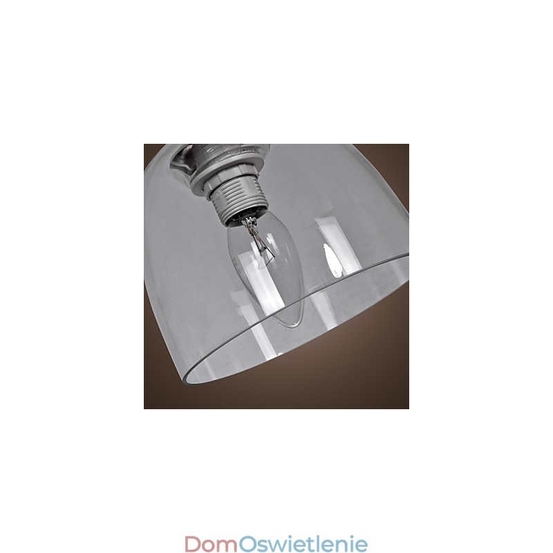Nowoczesna lampa wisząca o prostym wzornictwie