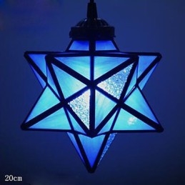 Artystyczna indywidualność Kreatywny ganek Nowoczesne gwiazdy Lampa Droplight