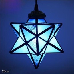 Artystyczna indywidualność Kreatywny ganek Nowoczesne gwiazdy Lampa Droplight