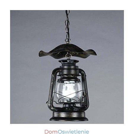 Lampa wisząca w stylu vintage z mosiądzu z 1 światłem Lampa wisząca w stylu vintage z mosiądzu z 1 światłem