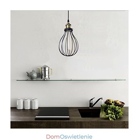 Lampy wiszące rustykalne chaty vintage retro metal