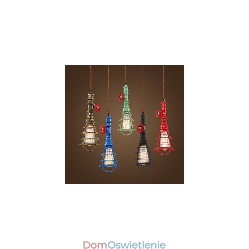 Lampy wiszące Tradycyjne Klasyczne Vintage Retro Metalowe
