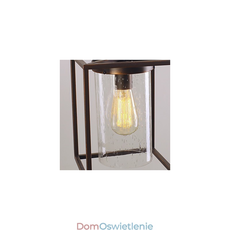 Tradycyjna klasyczna latarnia w stylu vintage, miniaturowa, galwanizowana, wisząca lampa jadalna