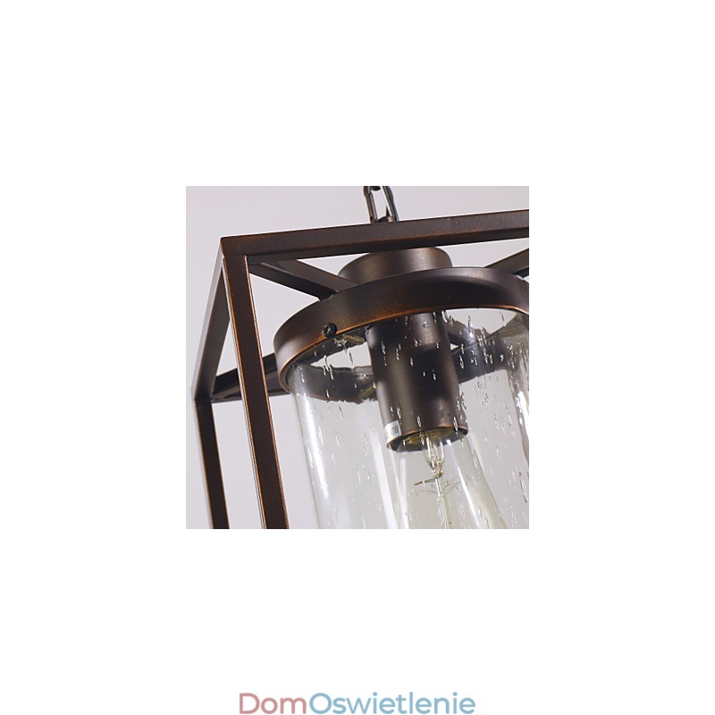 Tradycyjna klasyczna latarnia w stylu vintage, miniaturowa, galwanizowana, wisząca lampa jadalna