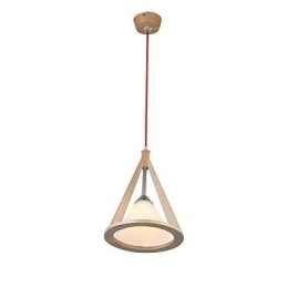 Lampa żyrandolowa w stylu designerskim z drewna Elegancki żyrandol w stylu współczesnym