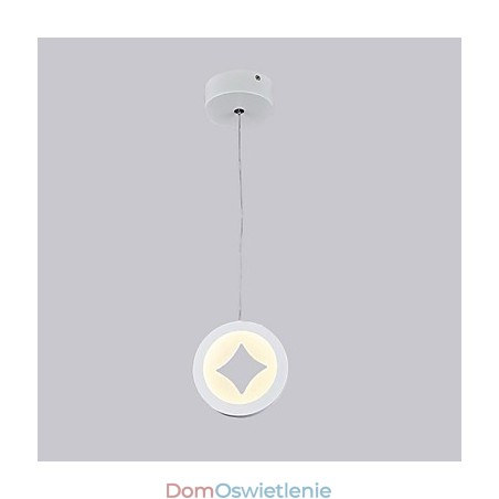 Akrylowa delikatna lampa wisząca 9W Akrylowa delikatna lampa wisząca 9W