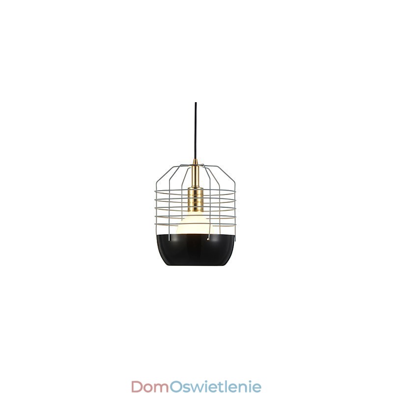 Miniaturowa artystyczna lampa wisząca Spider Web 1 światło Nowoczesna prostota Wykończenie Czarny Biały Zielony Czerwony Stal węglowa Droplight