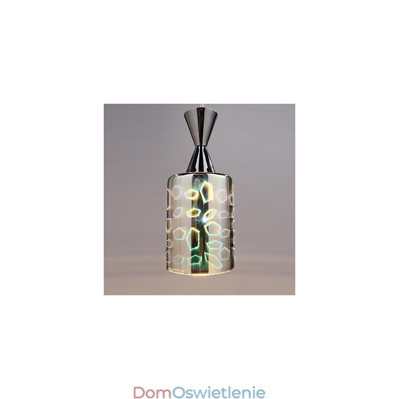Lampa wisząca Dream Laser Grawerowanie Chromowana