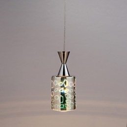 Lampa wisząca Dream Laser Grawerowanie Chromowana