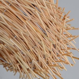 Żyrandol Mini Styl Latarnia Drewno Bambus