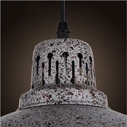 Vintage Metal Dot Wisząca Lampa z Jednym Światłem
