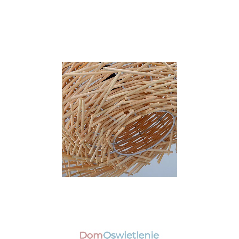 Żyrandol Mini Styl Latarnia Drewno Bambus