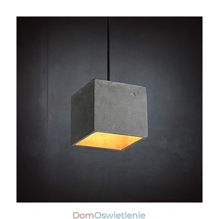 Nowoczesna i skrócona lampa wisząca retro z cementu Nowoczesna i skrócona lampa wisząca retro z cementu