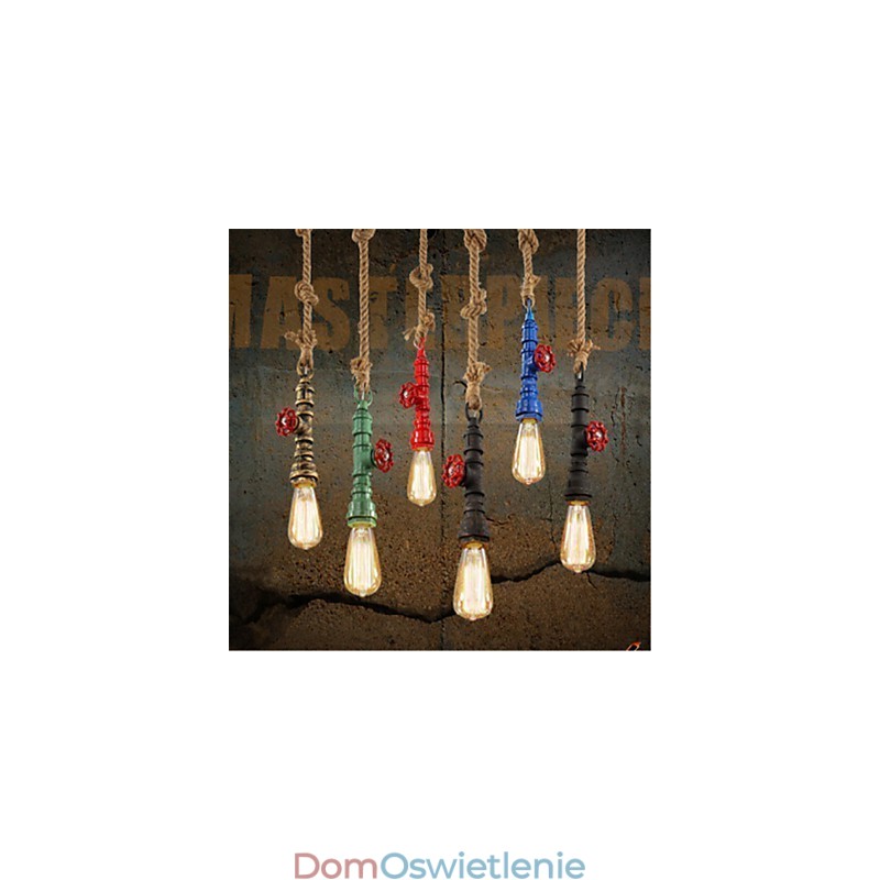 Lampy wiszące Tradycyjne Klasyczne Vintage Retro Metalowe