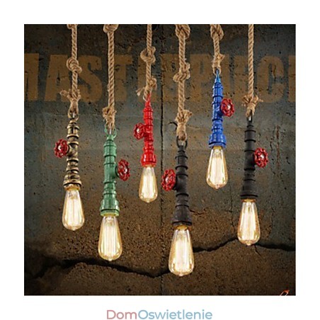 Lampy wiszące Tradycyjne Klasyczne Vintage Retro Metalowe