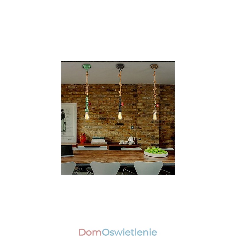 Lampy wiszące Tradycyjne Klasyczne Vintage Retro Metalowe