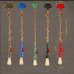 Lampy wiszące Tradycyjne Klasyczne Vintage Retro Metalowe