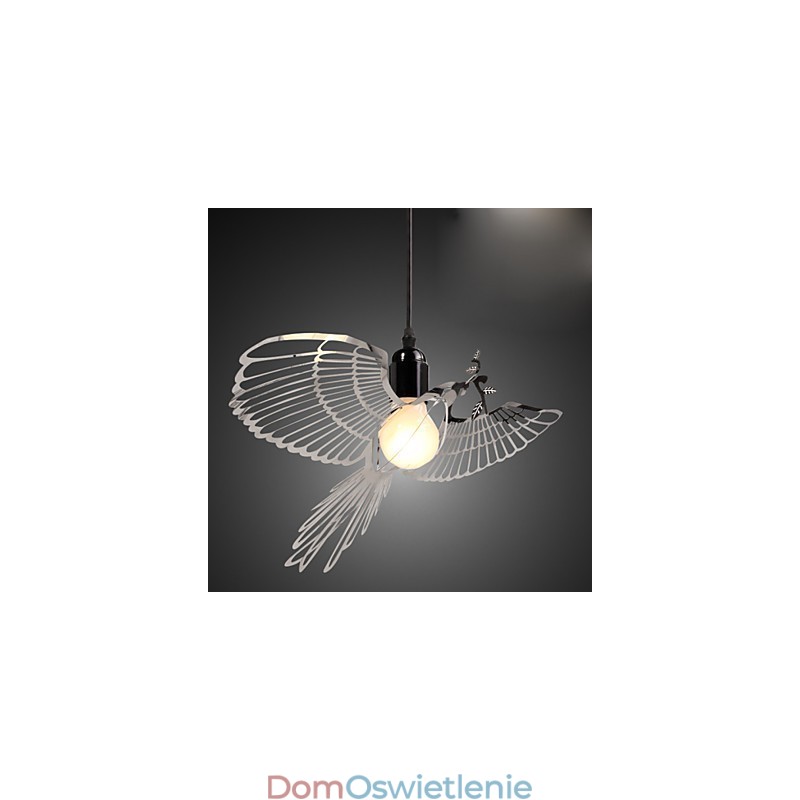 Kreatywna nowoczesna dekoracja modowa ze stali nierdzewnej Ptak Ptak Lampa Droplight