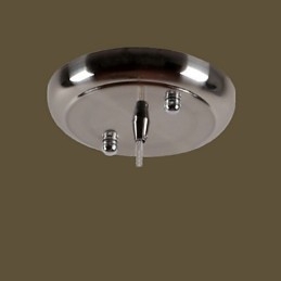 Nowoczesna współczesna lampa wisząca z galwanizowanego metalu