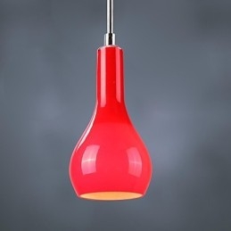 Nowoczesna współczesna lampa wisząca w stylu mini chromowana metalowa