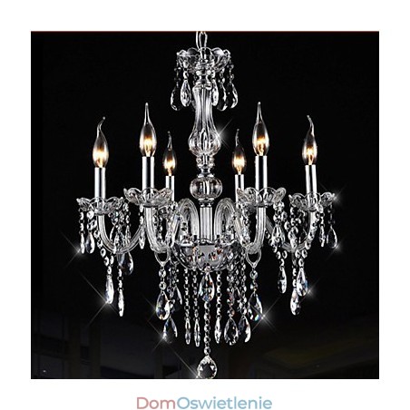 6 Arms Vintage Luxury Lighting K9 Kryształowy żyrandol sufitowy wiszący 6 Arms Vintage Luxury Lighting K9 Kryształowy żyrandol sufitowy wiszący