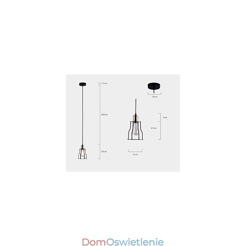 Amerykańskie pomysły na kawiarnię w stylu vintage w stylu industrialnym, klatka z kutego żelaza, lampa wisząca, siedząca