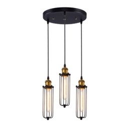 Linia Country Industrial Style Kreatywny Gladiator Przywracanie Starożytnych Sposobów Pojedyncza Głowica Droplight Wisząca Lampa