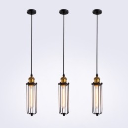 Linia Country Industrial Style Kreatywny Gladiator Przywracanie Starożytnych Sposobów Pojedyncza Głowica Droplight Wisząca Lampa