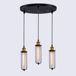 Linia Country Industrial Style Kreatywny Gladiator Przywracanie Starożytnych Sposobów Pojedyncza Głowica Droplight Wisząca Lampa