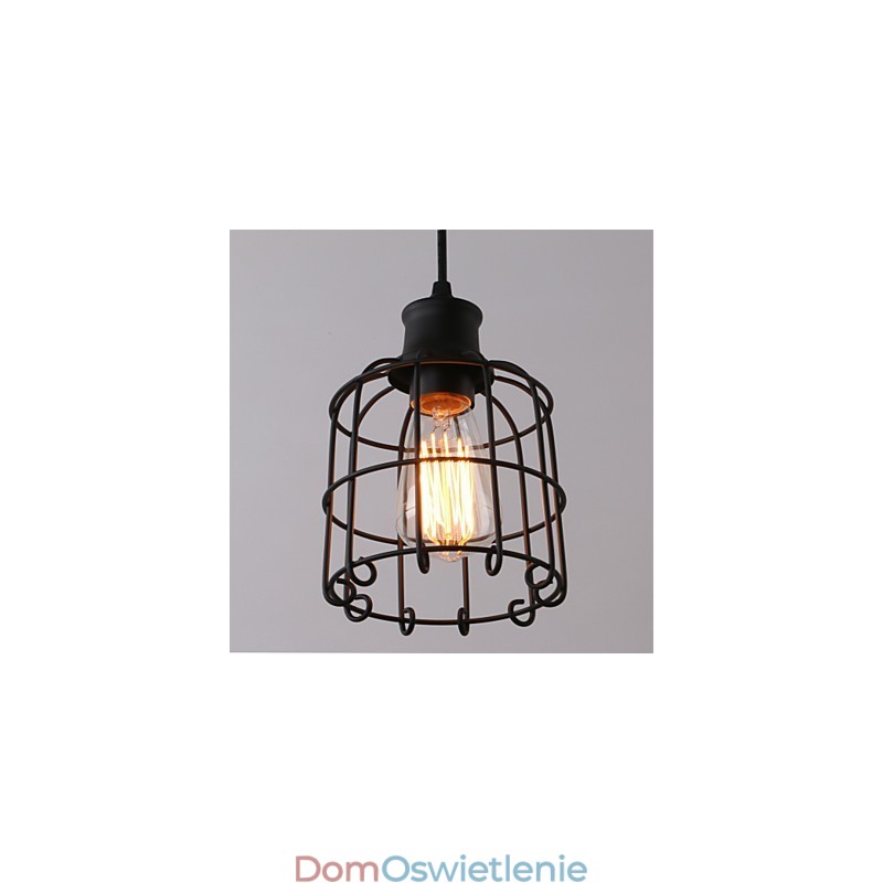 Lampy wiszące Mini styl rustykalny domek retro wiejski garaż metalowy