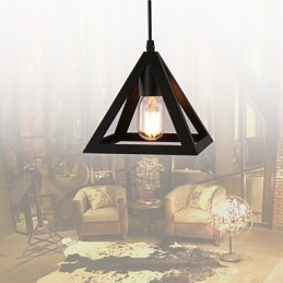 Lampy wiszące Mini styl Tradycyjny Klasyczny Rustykalny Chata Vintage Wiejski Garaż Metal