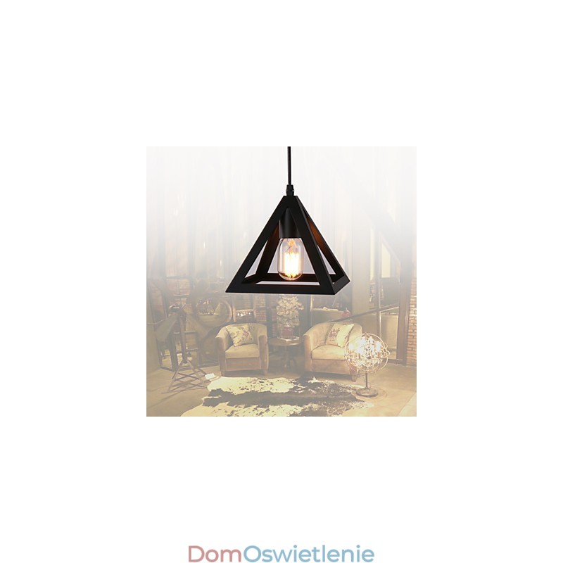 Lampy wiszące Mini styl Tradycyjny Klasyczny Rustykalny Chata Vintage Wiejski Garaż Metal
