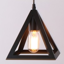 Lampy wiszące Mini styl Tradycyjny Klasyczny Rustykalny Chata Vintage Wiejski Garaż Metal