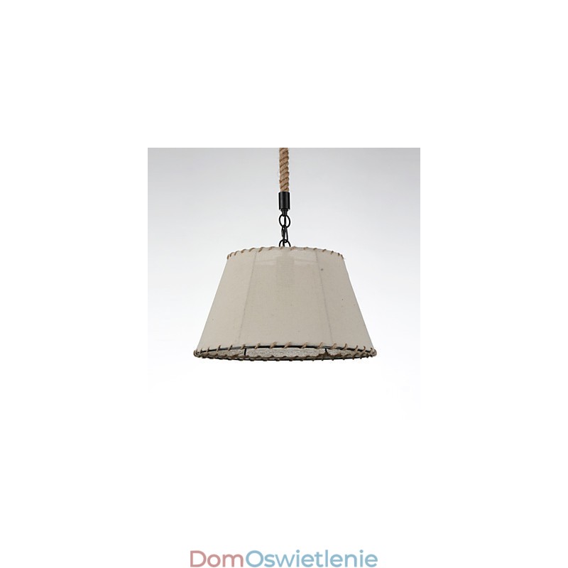 1 Lampy wiszące w stylu vintage, styl przemysłowy, żółta tkanina i metale, lampa wisząca