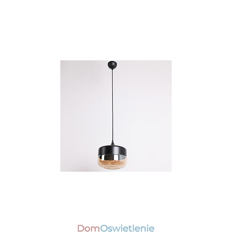 Retro Plating Glass 1 Light Malowanie Wisiorek