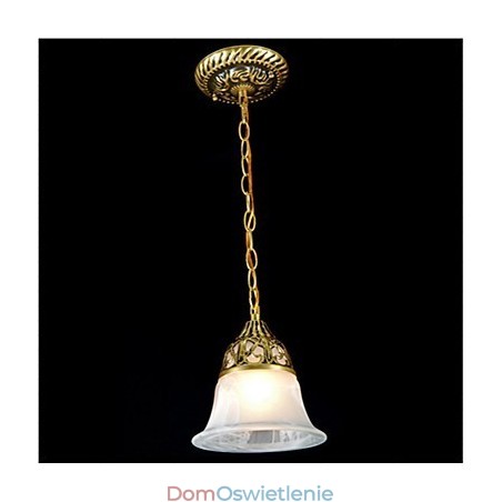 Tradycyjna klasyczna vintage retro brązowa metalowa lampa wisząca Tradycyjna klasyczna vintage retro brązowa metalowa lampa wisząca