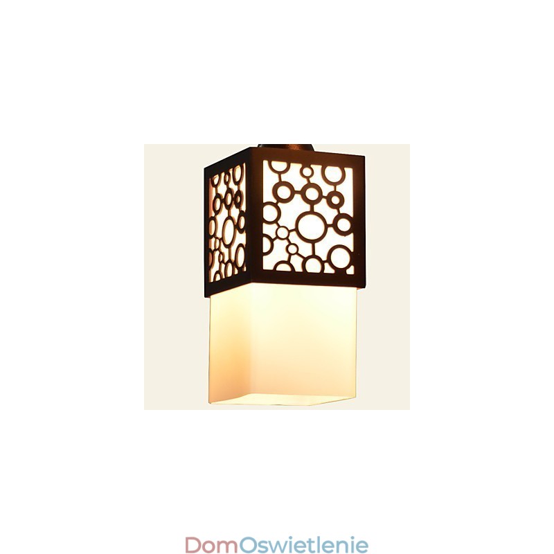 Amerykańska lampa wisząca w stylu country woodiness