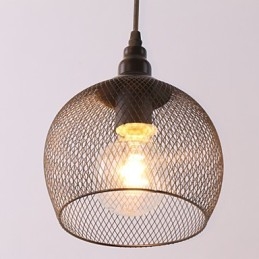 Lampy wiszące Mini styl rustykalny domek retro wiejski garaż metalowy