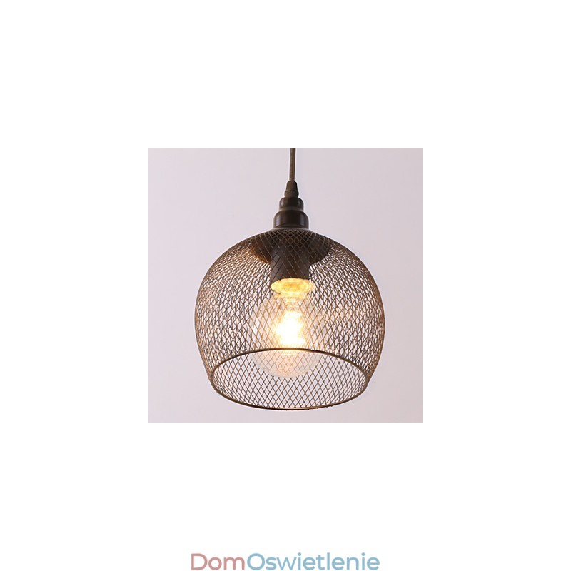 Lampy wiszące Mini styl rustykalny domek retro wiejski garaż metalowy
