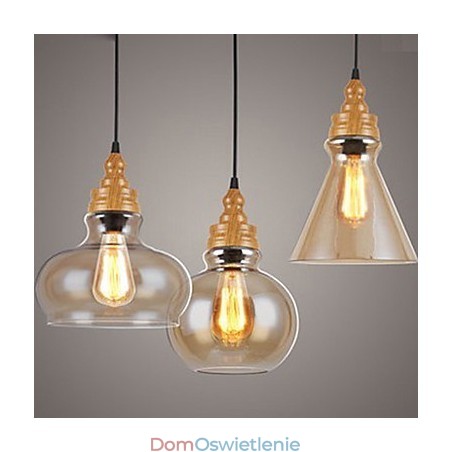 Północnoamerykańska kreatywna lampa kryształowa z usłojeniem drewna, przywracająca starożytne sposoby Północnoamerykańska kreatywna lampa kryształowa z usłojeniem drewna, przywracająca starożytne sposoby