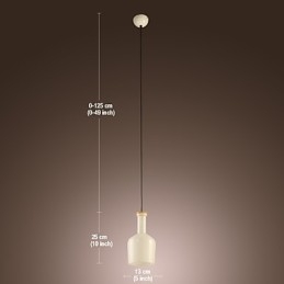 Nowoczesna współczesna lampa wisząca w stylu mini