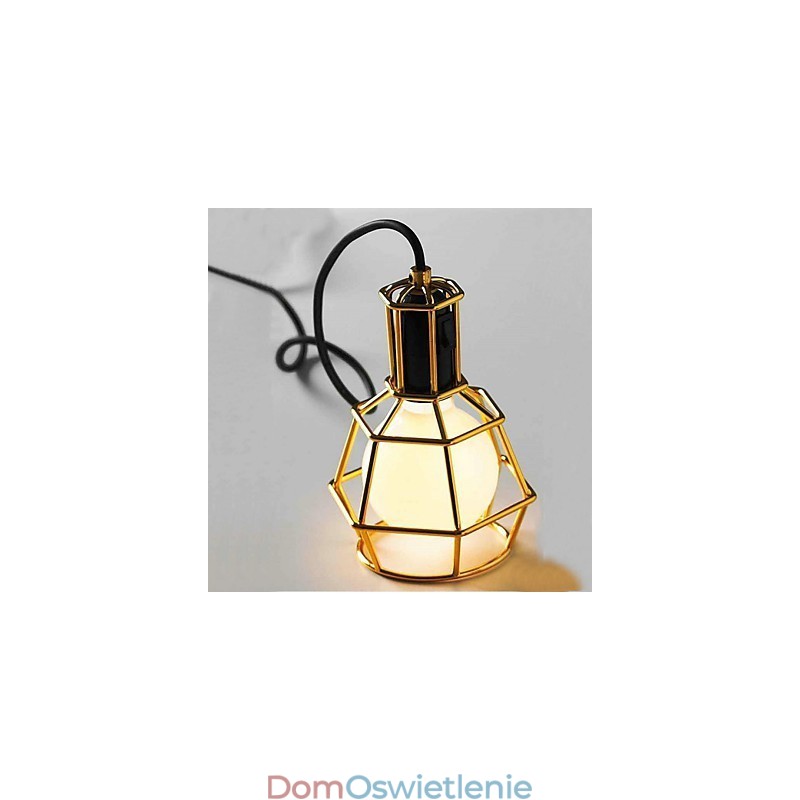 Wisząca lampa metalowa Country Galwanizowana Garaż