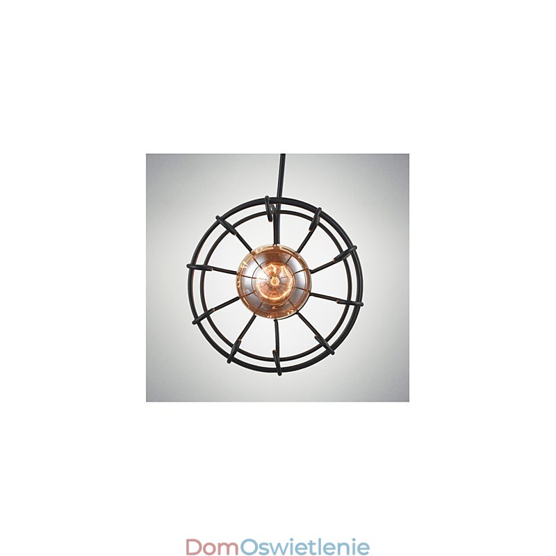 Edison Vintage Light Lampa wisząca Żyrandol Klatka Abażur