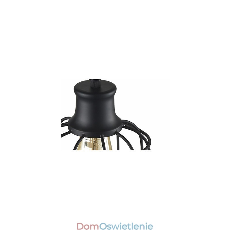 Edison Vintage Light Lampa wisząca Żyrandol Klatka Abażur