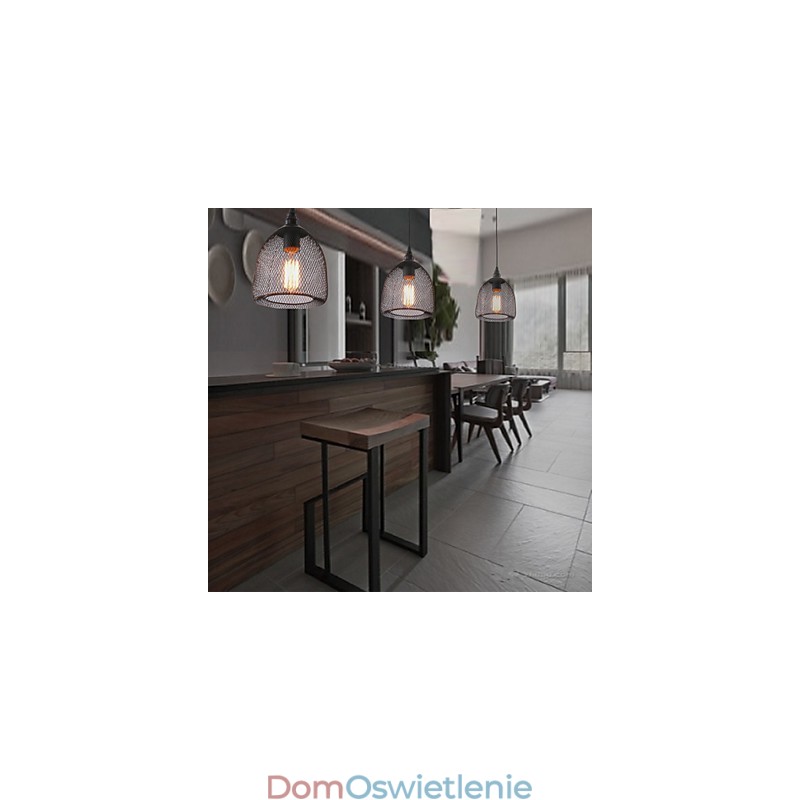 Lampy wiszące Mini styl rustykalny domek retro wiejski garaż metalowy