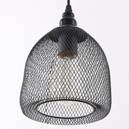 Lampy wiszące Mini styl rustykalny domek retro wiejski garaż metalowy