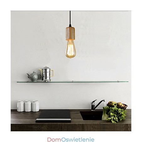 Lampy wiszące Tradycyjne Klasyczne Zabytkowe Retro Wiejskie Garażowe Drewniane Bambusowe